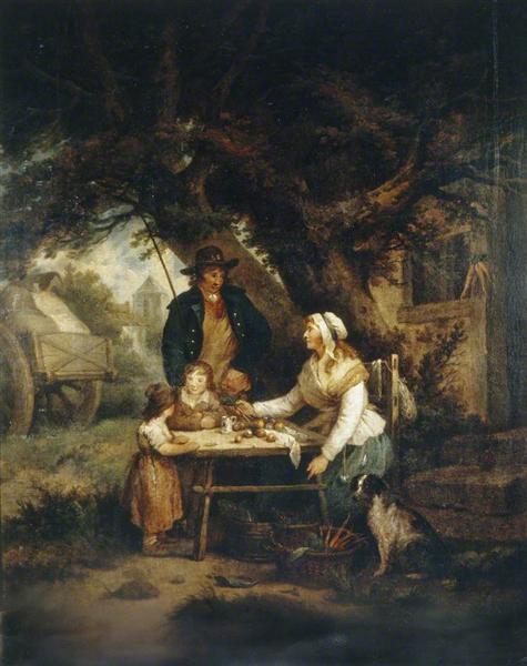 Selling Carrots, 1795 - George Morland