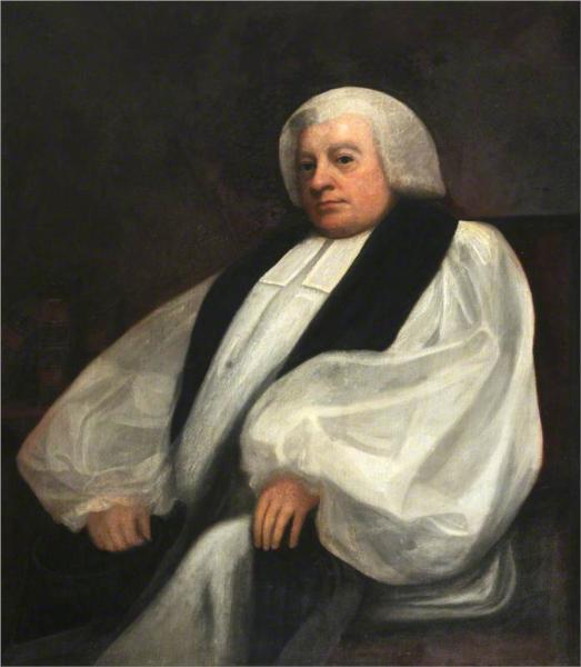 Edward Smallwell (1721–1799), Bishop of Oxford, 1796 - George Romney