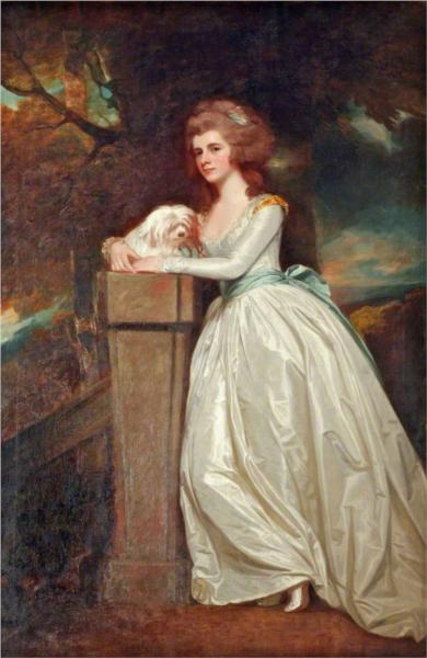 Sarah Rodbard (c.1765–1795), 1784 - 喬治·羅姆尼