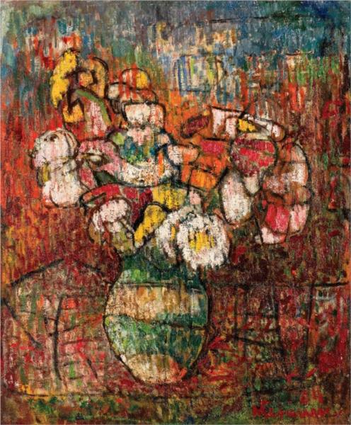 Flowers’ Enamel, 1985 - George Ștefănescu