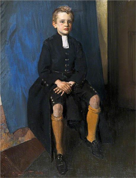 Constant Lambert as a Christ's Hospital Schoolboy, 1916 - Джордж Вашингтон Ламберт