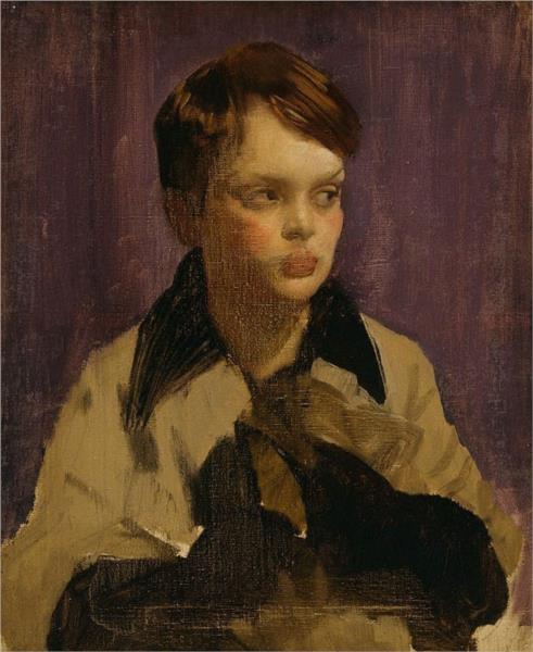 Portrait of Maurice Lambert - George Washington Lambert