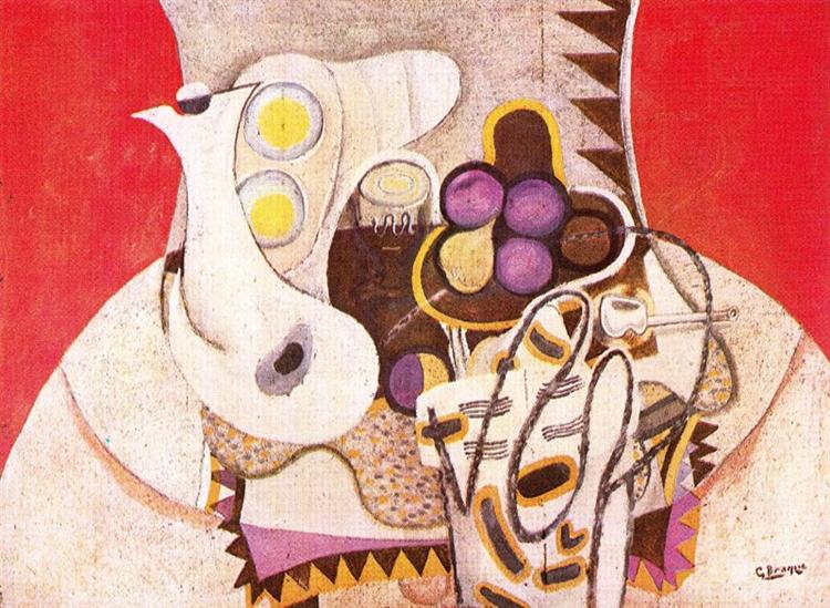 The Pink Napkin, 1933 - Georges Braque