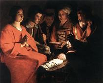 Adoration of the Shepherds - 喬治．德．拉圖爾