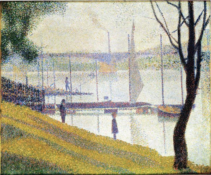 The Bridge at Courbevoie, 1886 - 1887 - Georges Pierre Seurat