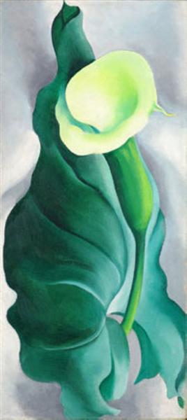 Calla Lily (Lily-Yellow No. 2), 1927 - 歐姬芙