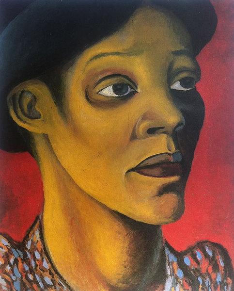 MRS M D SEKOTO THE ARTIST, 1947 - Gerard Sekoto