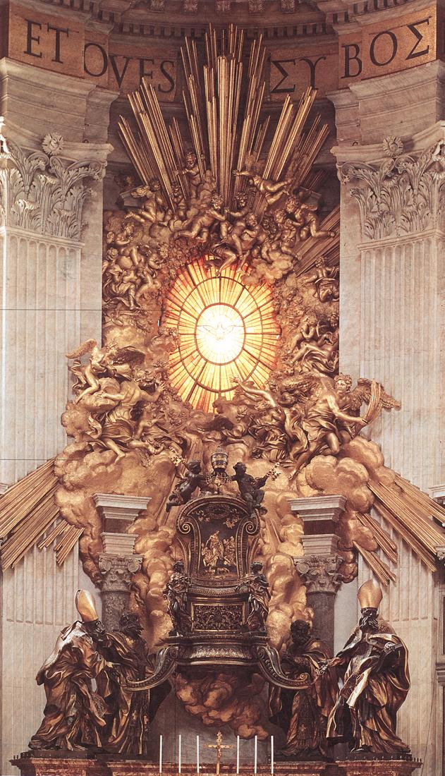 The Throne of Saint Peter, 1657 1666 Gian Lorenzo