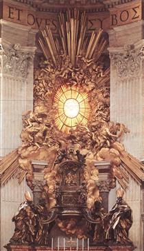 The Throne of Saint Peter - Gian Lorenzo Bernini