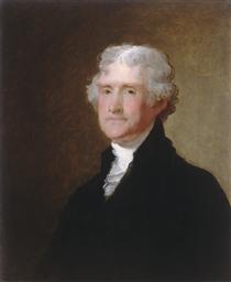Thomas Jefferson - Гілберт Стюарт