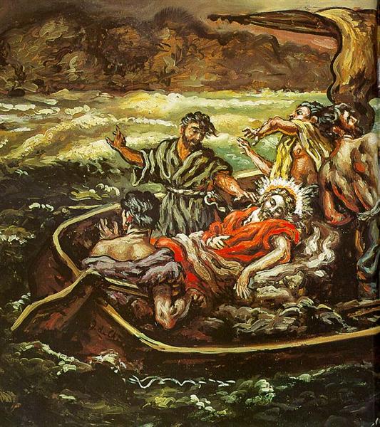 Christ and the Storm, 1914 - Giorgio de Chirico