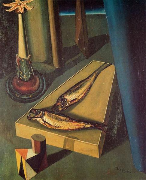 Sacred Fish, 1919 - Giorgio de Chirico