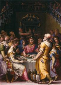 Marriage at Cana - Giorgio Vasari