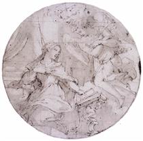 A Anunciação - Giorgio Vasari