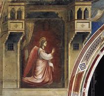 Annunciation: The Angel Gabriel Sent by God - Giotto di Bondone