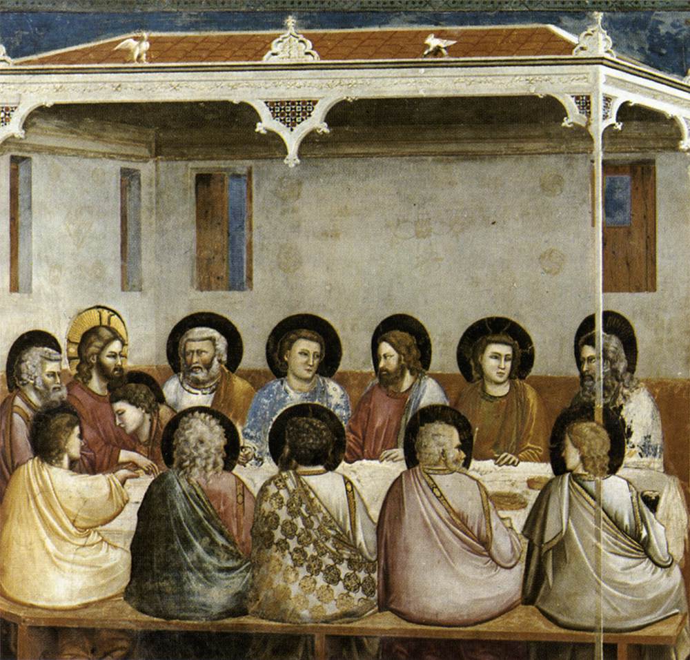 Last Supper - Giotto - WikiArt.org - encyclopedia of visual arts