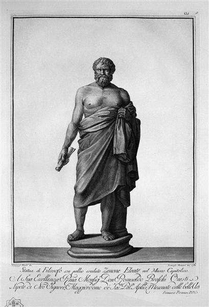 Greek philosopher - Giovanni Battista Piranesi