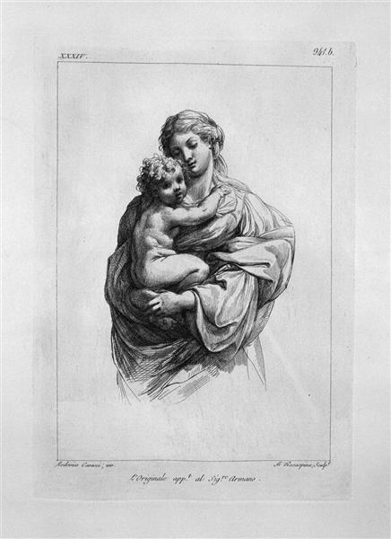 Madonna and Child - Giovanni Battista Piranesi