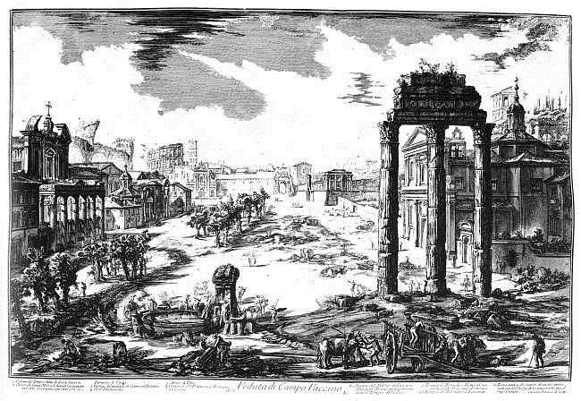 Temple of Castor and Pollux - Джованні Баттіста Піранезі