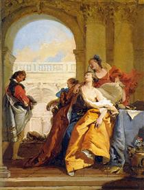La muerte de Sofonisba - Giovanni Battista Tiepolo