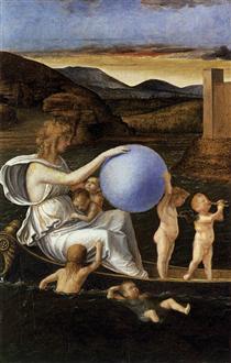 Four Allegories: Fortune (or Melancholy) - Giovanni Bellini