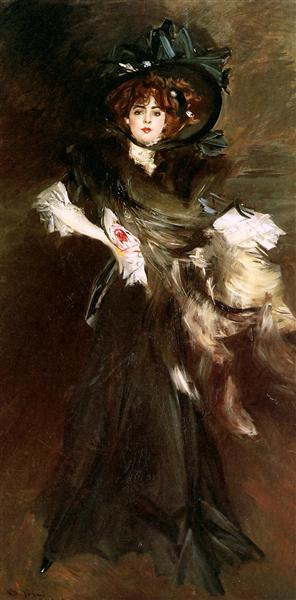 Mademoiselle Lanthelme, 1907 - 乔瓦尼·波尔蒂尼