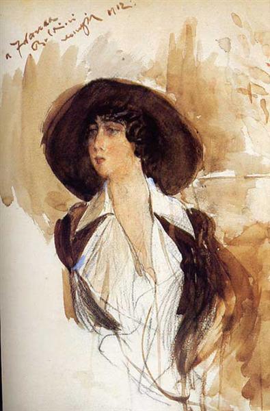 Portrait of Donna Franca Florio, 1912 - Джованні Болдіні