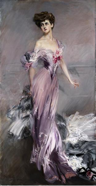 Portrait of Mrs. Howard Johnston, 1906 - Джованни Болдини