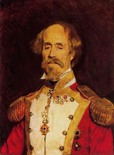 Portrait of a Spanish general (Esteban de Saravalle de Assereto), 1867 - Джованні Болдіні