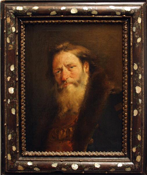 Head of an old man - Giovanni Domenico Tiepolo