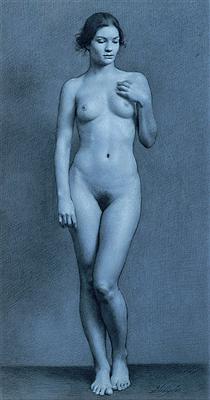 Standing Female Nude - Graydon Parrish