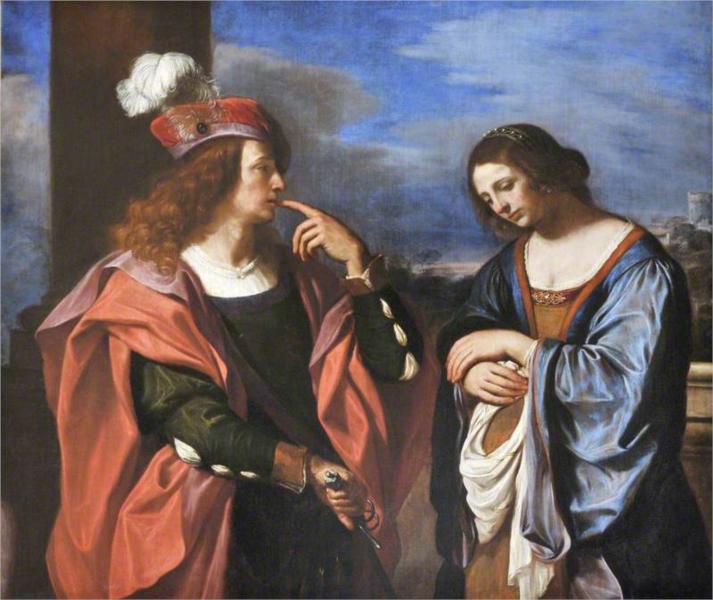 Absalom and Tamar, c.1644 - c.1666 - Giovanni Francesco Barbieri