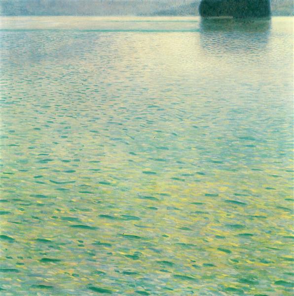 Island in the Attersee, 1902 - Gustav Klimt