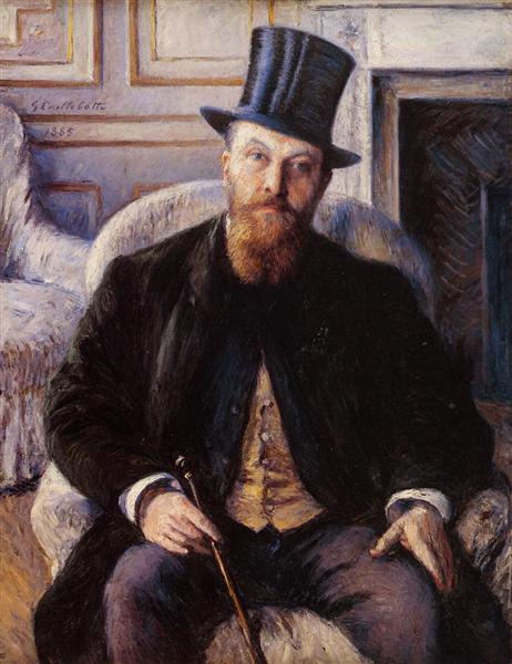 Portrait of Jules Dubois, 1885 - Гюстав Кайботт