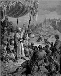 A Friendly Tournament during the Third Crusade in 1189 - Gustave Dore