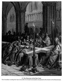 Descoberta da Cruz Verdadeira - Gustave Doré
