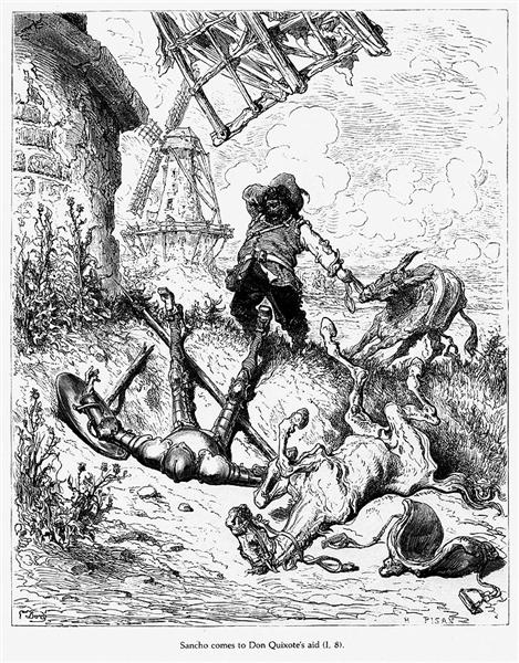 Don Quixote - Гюстав Доре