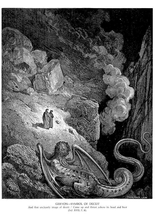 GeryonSymbol of Deceit Gustave Dore