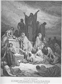 The Plague of Jerusalem - Gustave Dore