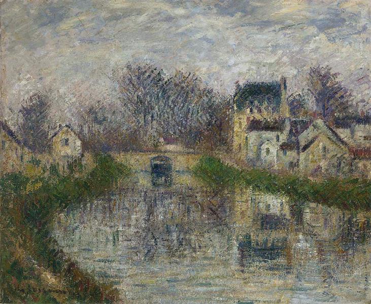 Canal at Moret, 1910 - Gustave Loiseau