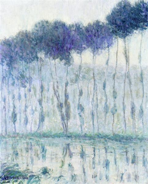 Poplars on the Banks of the Eure, 1903 - Gustave Loiseau