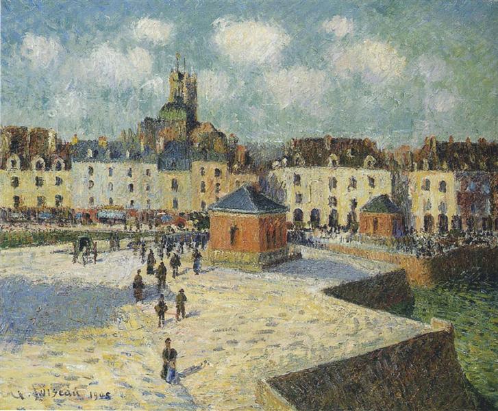 Quay at Dieppe, 1902 - Gustave Loiseau