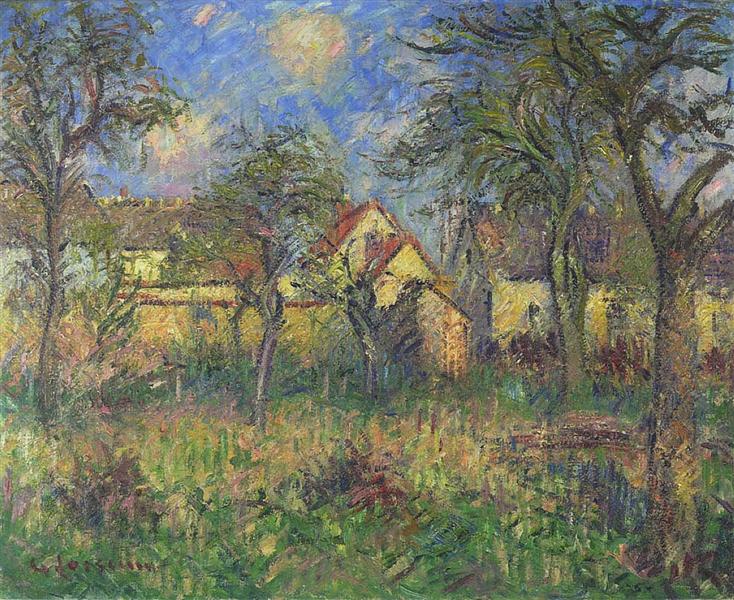 The Garden, c.1920 - Gustave Loiseau