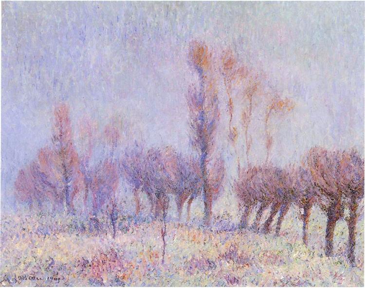 Willows in Fog, 1915 - Гюстав Луазо