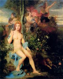 Apolo y las nueve musas - Gustave Moreau