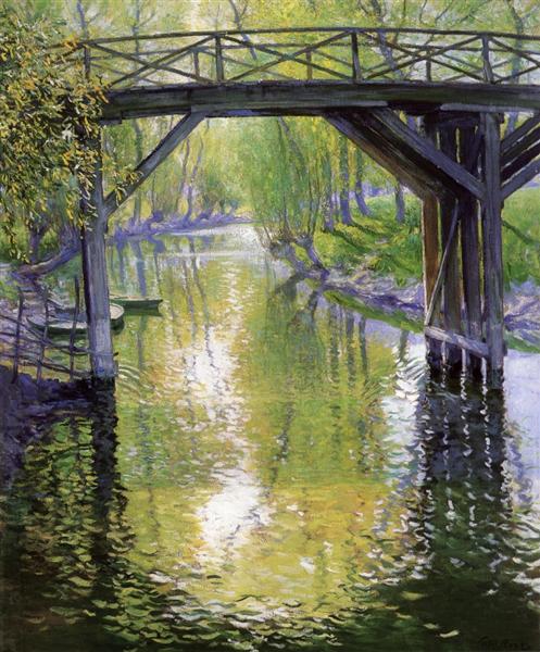 The Old Bridge, France, 1910 - Ги Роуз