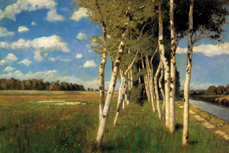 A Summer Day in Worpswede, 1900 - Ганс ам Энде