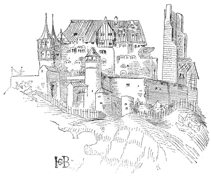 Castle Weibertreu, 1515 - Ганс Бальдунг