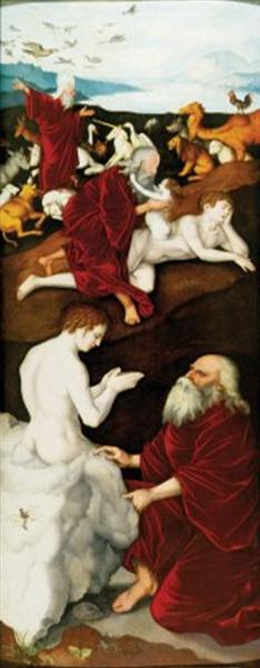 The Creation of the Men and Animals, 1532 - Ганс Бальдунг