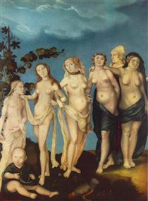 The Seven Ages Of Woman - Hans Baldung